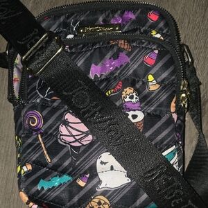 Betsey Johnson Hamloween Candy Floral Interior Crossbody Bag